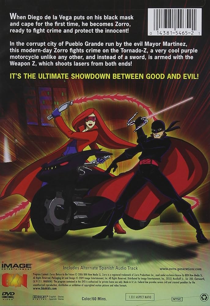 Zorro: Return to the Future [DVD] [2007] [Region 1] [US